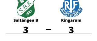 Delad pott när Ringarum gästade Saltängen B