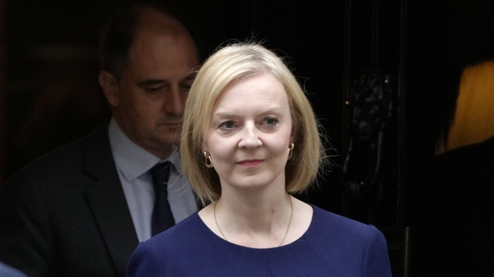 Premiärminister Liz Truss. Arkivbild.