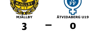 Åtvidaberg U19 föll borta mot Mjällby