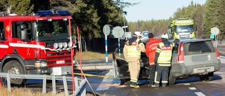 Anmälan om trafikbrott efter olycka på E4