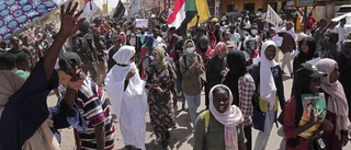 Skarp ammunition mot demonstranter i Sudan