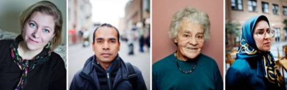 Malin Norrby, Anisur Rahman, Annika Bäckström och Sedigheh Vasmaghi är alla med i antologin.