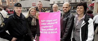 Affischkampanj mot illegal sprit