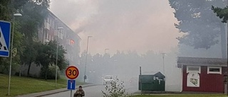 Fortsatt utredning av brand