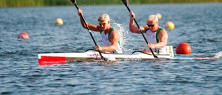 Dubbla medaljer för kanotduo