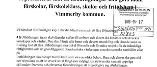 Massiv protest mot neddragningar i skolan