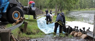 De kämpar mot vattenmassorna