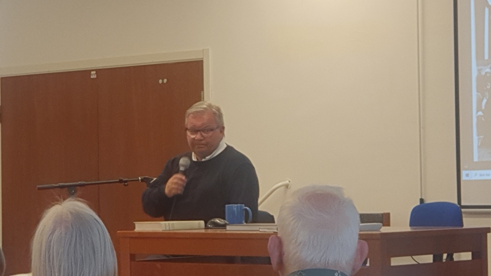Föredragshållaren Tommy Hendler.