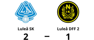 Seger för Luleå SK mot Luleå DFF 2