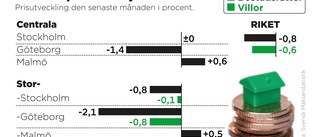 Trendbrott i januari: Ökade bostadsförsäljningar