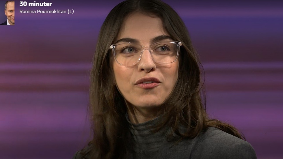 Romina Pourmokhtari är klimat- och miljöminister i Ulf Kristerssons regering. 