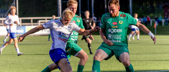 Bodens BK i serieledning – se matchen mot Ytterhogdal här