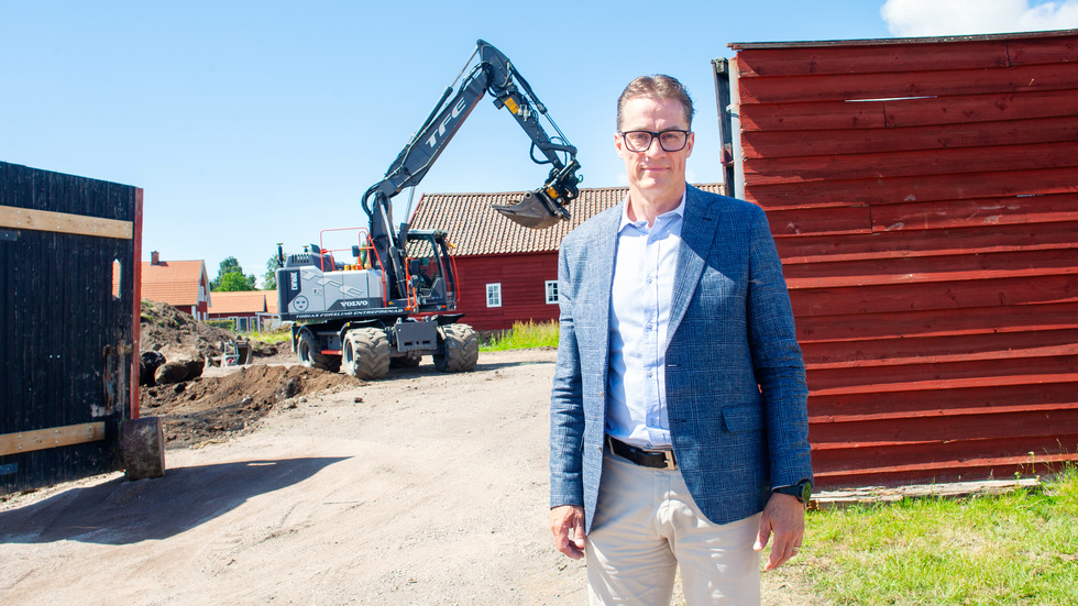 Göta Kanals VD, Roger Altsäter, är nöjd att kunna tillföra fler ställplatser till Motala "Det finns ett behov", förklarar han.