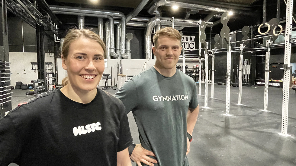 Ylva Stålnacke och Marcus Erixon laddar för EM i Frankrike.