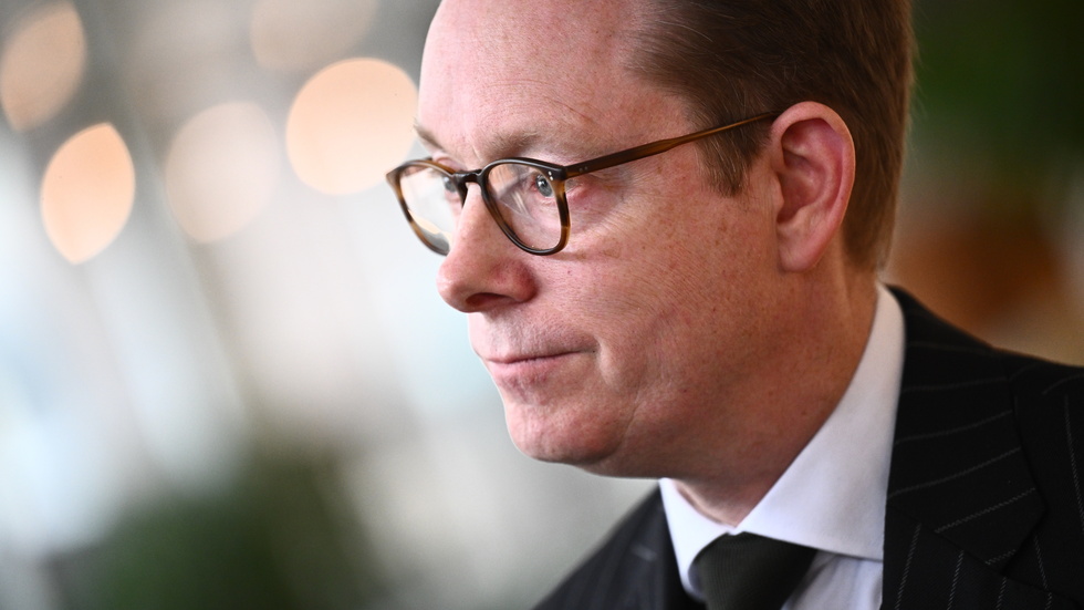 Utrikesminister Tobias Billström (M)