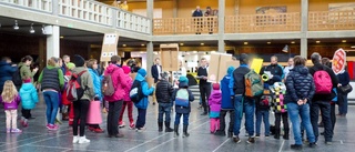 Övre Soppero skola protesterade