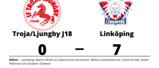 Storseger för Linköping borta mot Troja/Ljungby J18