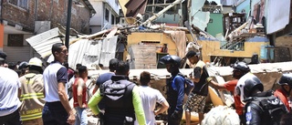 Minst 15 döda efter skalv i Ecuador och Peru