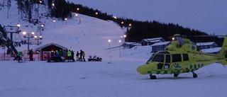 Skadad tonåring vaken på sjukhus