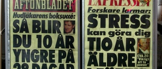 "På nyårsafton skrevs ett stycke tidningshistoria"