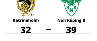 Förlust för Katrineholm hemma mot Norrköping B