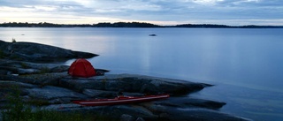 Han paddlade längs hela svenska kusten