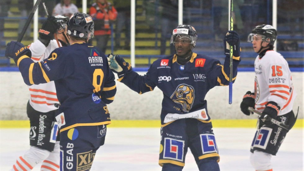 Visby Roma mot Karlskrona tidigare under säsongen.