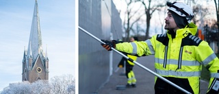 Snart inleds gigantiska arbetet • Byggnadsställning täcker tornet i tre år • Nytt koppar och guld • Så ska en Notre Dame-brand undvikas