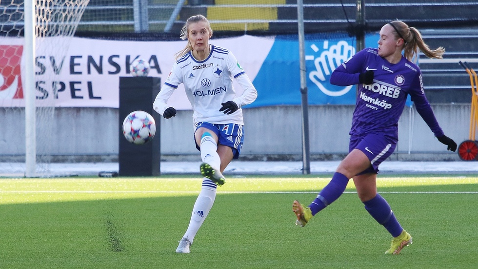 Ebba Handfast fanns med i startelvan mot Vittsjö.