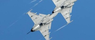 Gripen träffades av åska