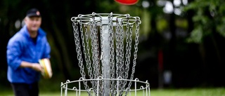 Frisbeegolf gör entré i Strängnäs