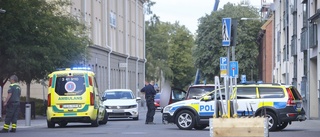 Krock mellan moped och bil på Kungsgatan