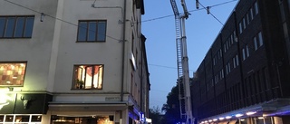 Larm om brand i centrala Eskilstuna