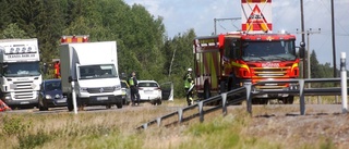 Krock i höjd med Stenby