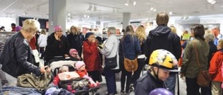 Fullt på fräsch galleria