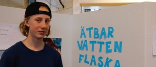 Juryn gillade ätbar flaska