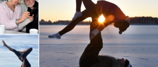 Luleåparet som började med acroyoga vid mogen ålder: "Kanske kan vi inspirera någon"