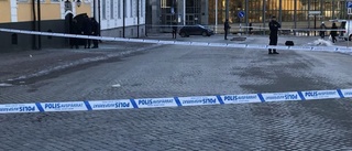 Kraftig explosion i centrala stan