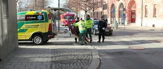 Cyklist påkörd vid övergångsställe