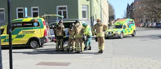 MC-förare till sjuhus efter olycka