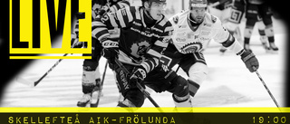 Skellefteå AIK – Frölunda slutade 5–2 • Läs direktrapporten i efterhand