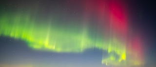 Ovanligt vacker himmel över Eskilstuna