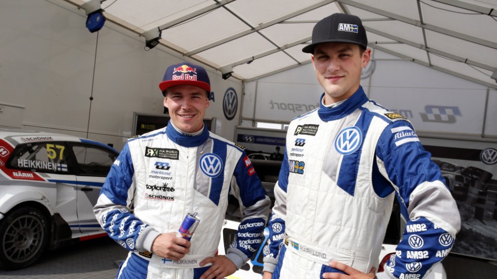 Jagar VM-titeln. Marklund Motorsport, med Toomas Heikkinen och Anton Marklund, är i toppen av teammästerskapet. I helgen kör också Tanner Foust sin sista tävling för säsongen med teamet.