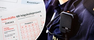 Insatsstyrkan slog till – mitt under provet