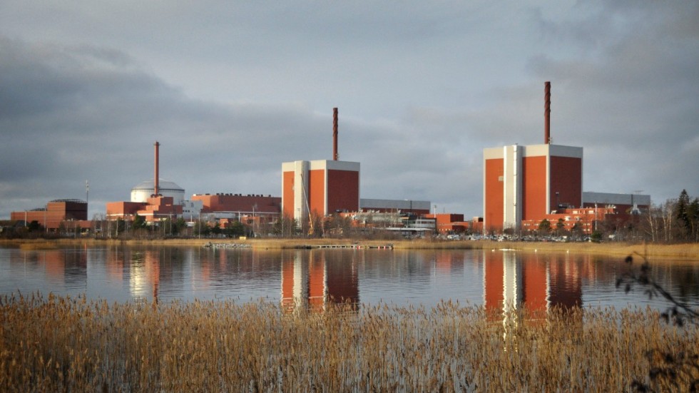 Kärnkraftverk vid Olkiluoto, Finland.