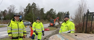 Gång- och cykelbana grävs upp: "Handlar om 600 meter"