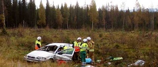 Pappa och barn i våldsam volt