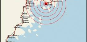 Jordskalv nordväst om Kalix