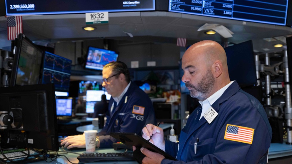 Handlarna på Wall Street tog inte tillfället i akt att köpa dippen. Arkivbild.