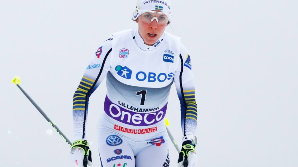 Charlotte Kalla står över världscuphelgen. (Arkivbild)